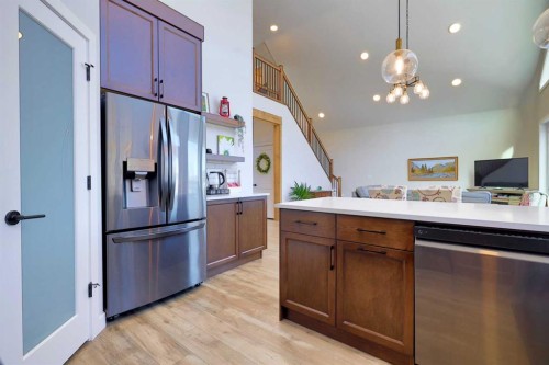 351 Elizabeth Avenue, Nordegg, AB - Indoor Photo Showing Kitchen