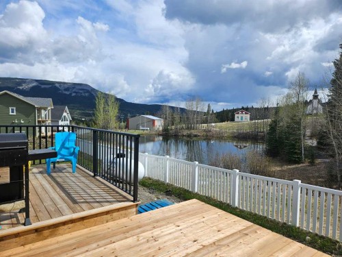 351 Elizabeth Avenue, Nordegg, AB - Outdoor With Deck Patio Veranda