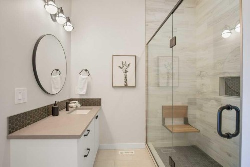 10 Twin Rose Court, Jarvis Bay, AB - Indoor Photo Showing Bathroom