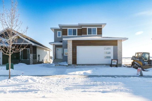 55 Everson Close, Red Deer, AB - Outdoor With Facade
