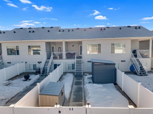 40 Evergreen Way, Red Deer, AB - Outdoor With Deck Patio Veranda