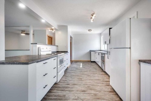 5607 48 Avenue, Lacombe, AB - Indoor Photo Showing Kitchen