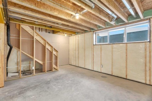 153 Athens Road, Blackfalds, AB - Indoor Photo Showing Basement