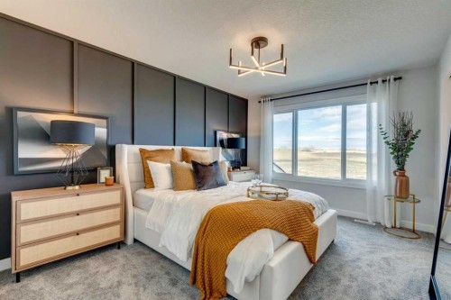 149 Southbow Drive, Cochrane, AB - Indoor Photo Showing Bedroom