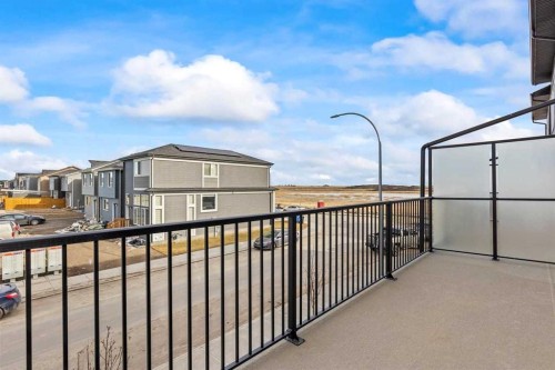 42 Corner Glen Manor Ne, Calgary, AB - Outdoor With Balcony With Exterior