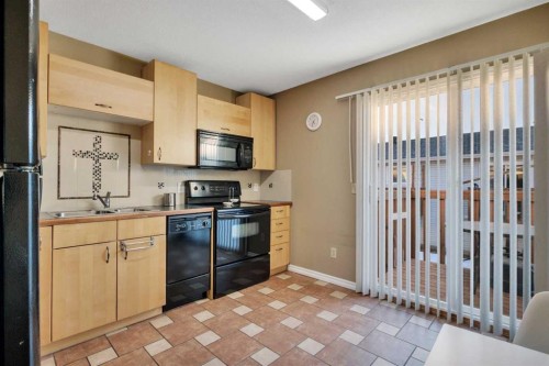 216-48 Holmes, Red Deer, AB - Indoor Photo Showing Kitchen With Double Sink