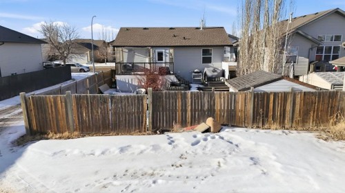 57 Garden Road, Lacombe, AB - Outdoor With Deck Patio Veranda