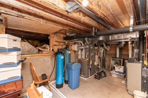 50 Coventry Lane, Lacombe, AB - Indoor Photo Showing Basement