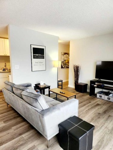 306-4811 55 Street, Red Deer, AB - Indoor Photo Showing Living Room