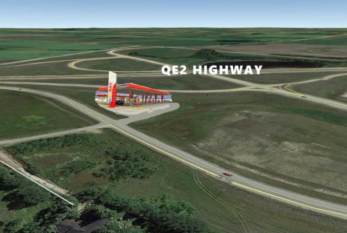 On Highway 54, Innisfail, AB 