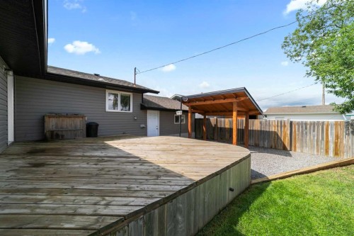 5620 50 Avenue, Killam, AB - Outdoor With Deck Patio Veranda With Exterior
