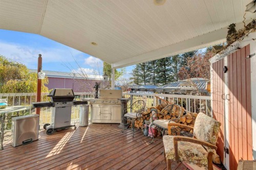 39228 Range Road 255, Rural Lacombe County, AB - Outdoor With Deck Patio Veranda With Exterior