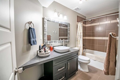60 Vincent Close, Red Deer, AB - Indoor Photo Showing Bathroom