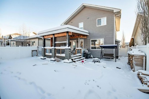 60 Vincent Close, Red Deer, AB - Outdoor With Deck Patio Veranda