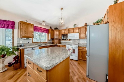 182 Donnelly Crescent, Red Deer, AB - Indoor Photo Showing Kitchen