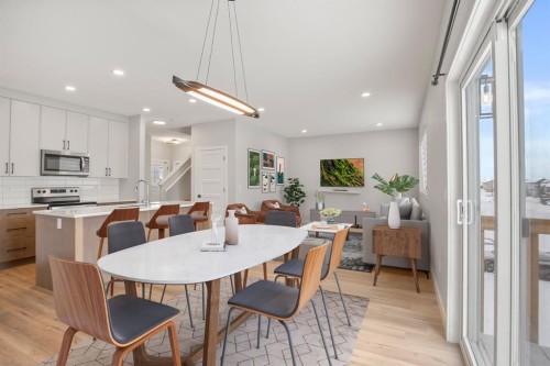 38 Thayer Close, Red Deer, AB - Indoor Photo Showing Dining Room