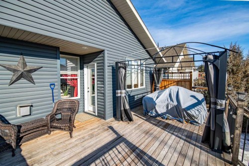 93 Dowler Street, Red Deer, AB - Outdoor With Deck Patio Veranda With Exterior