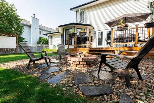 50 Denovan Crescent, Red Deer, AB - Outdoor With Deck Patio Veranda