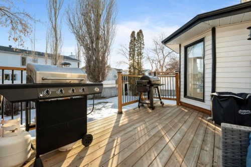 50 Denovan Crescent, Red Deer, AB - Outdoor With Deck Patio Veranda With Exterior