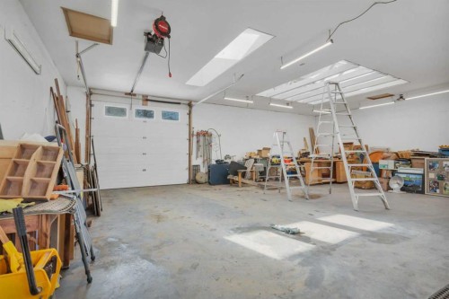 3742 44 Avenue, Red Deer, AB - Indoor Photo Showing Garage