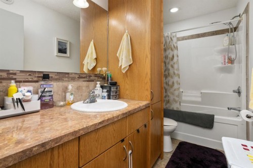 7601 41 Avenue, Camrose, AB - Indoor Photo Showing Bathroom