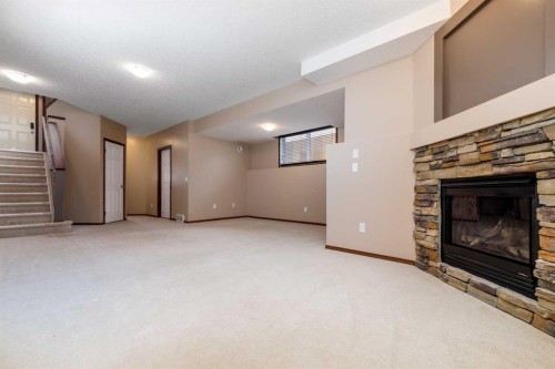 36 Johns Street, Red Deer, AB - Indoor With Fireplace
