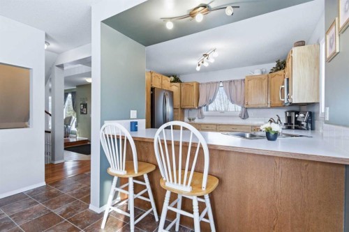 39081 C&E Trail, Red Deer, AB - Indoor Photo Showing Kitchen With Double Sink