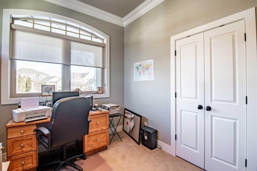 92 Fieldstone Way, Sylvan Lake, AB - Indoor Photo Showing Office
