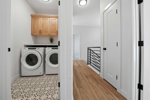 9 Aztec Street, Blackfalds, AB - Indoor Photo Showing Laundry Room
