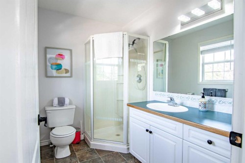 5008 41 Street, Sylvan Lake, AB - Indoor Photo Showing Bathroom