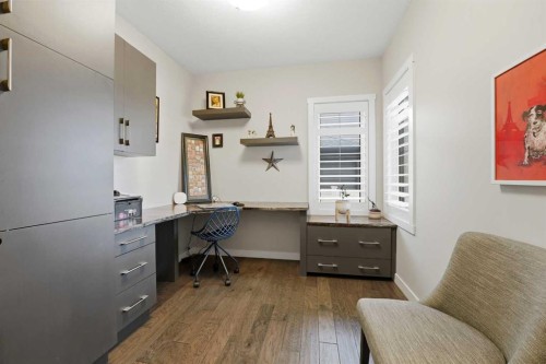 19 Vernon Close, Red Deer, AB - Indoor Photo Showing Office