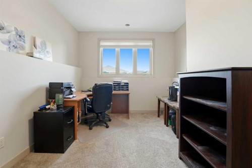 9 Sheep Close, Lacombe, AB - Indoor Photo Showing Office