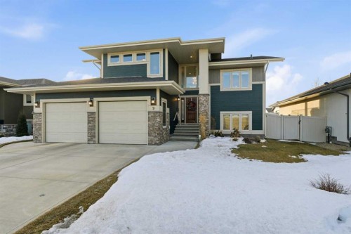 9 Sheep Close, Lacombe, AB - Outdoor With Facade
