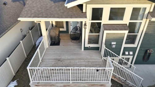 9 Sheep Close, Lacombe, AB - Outdoor With Deck Patio Veranda With Exterior