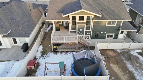 9 Sheep Close, Lacombe, AB - Outdoor With Deck Patio Veranda