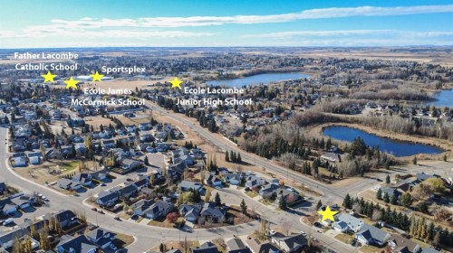 14 Riviera Drive, Lacombe, AB - Outdoor With View