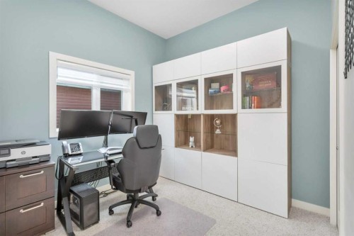 149 Carrington Drive, Red Deer, AB - Indoor Photo Showing Office