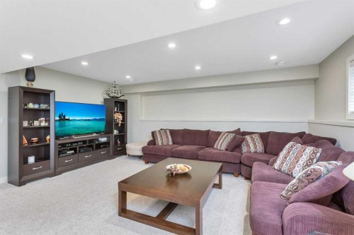 149 Carrington Drive, Red Deer, AB - Indoor Photo Showing Living Room