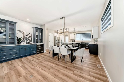 58 Mitchell Crescent, Blackfalds, AB - Indoor Photo Showing Dining Room