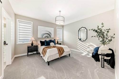 58 Mitchell Crescent, Blackfalds, AB - Indoor Photo Showing Bedroom