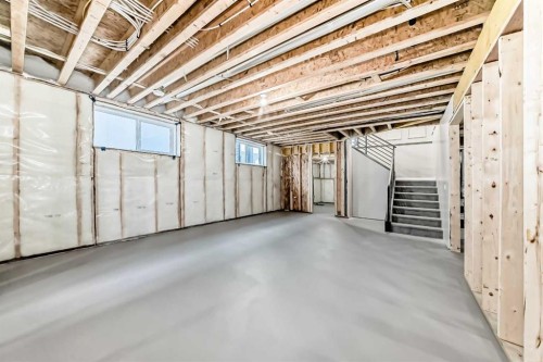 58 Mitchell Crescent, Blackfalds, AB - Indoor Photo Showing Basement