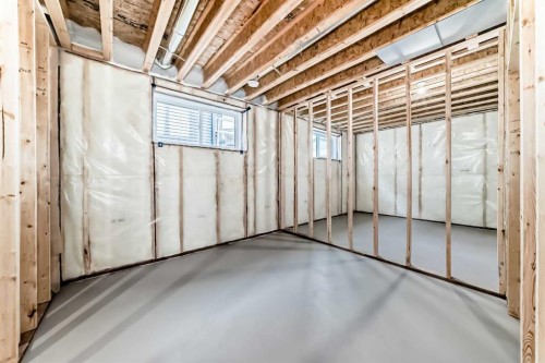 58 Mitchell Crescent, Blackfalds, AB - Indoor Photo Showing Basement