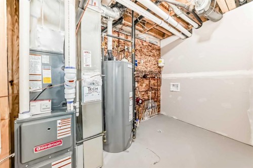 58 Mitchell Crescent, Blackfalds, AB - Indoor Photo Showing Basement