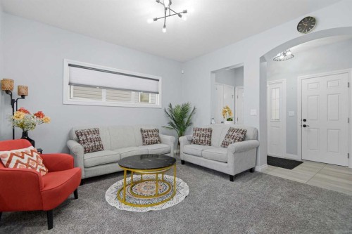10 Adamson Avenue, Red Deer, AB - Indoor Photo Showing Living Room