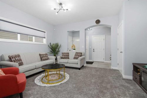 10 Adamson Avenue, Red Deer, AB - Indoor Photo Showing Living Room