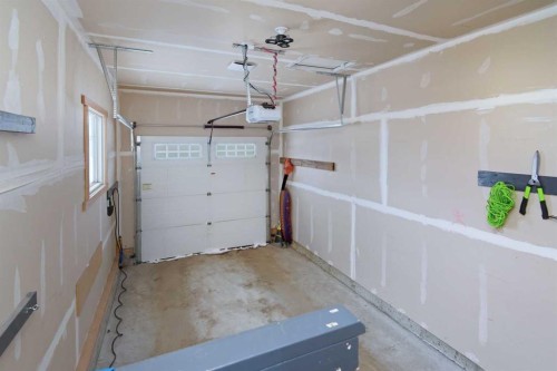 10 Adamson Avenue, Red Deer, AB - Indoor Photo Showing Garage