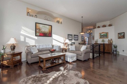 15 Volk Place, Red Deer, AB - Indoor Photo Showing Living Room