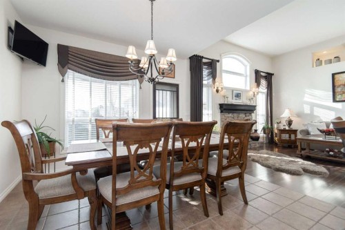 15 Volk Place, Red Deer, AB - Indoor Photo Showing Dining Room