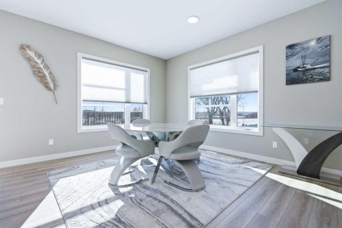 130 Mitchell Crescent, Blackfalds, AB - Indoor Photo Showing Dining Room