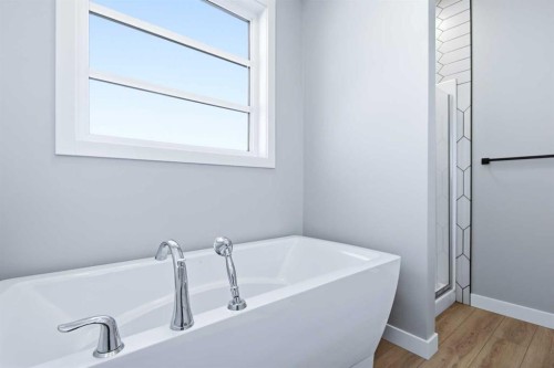 130 Mitchell Crescent, Blackfalds, AB - Indoor Photo Showing Bathroom